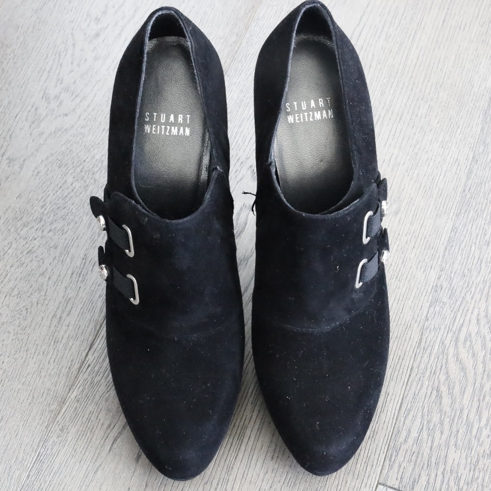 Stuart Weitzman Two Bucks Booties